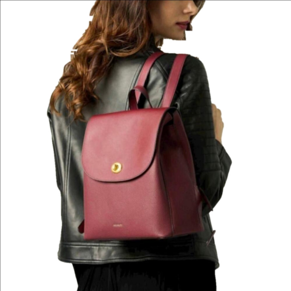 Bolvaint Geneviève Paris Backpack Purse Fine Leather Luxury Tote Bag Plu… - Picture 11 of 16